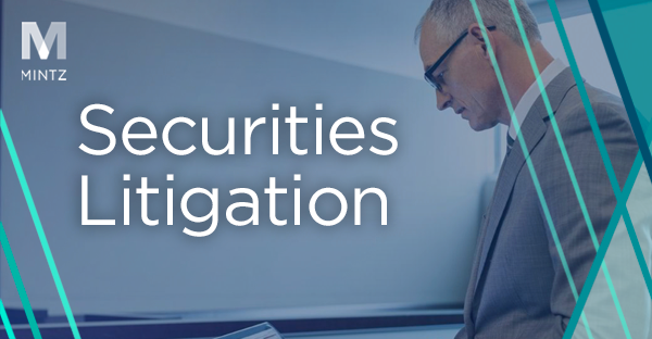 Securities Litigation Viewpoints Thumbnail