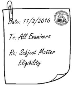 Subject Matter Eligibility